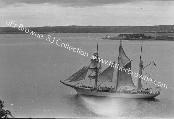 HAULBOWLINE WITH SAILING SHIP MERCATOR  BELGIUM